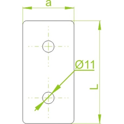 C-profile connector, LCP1