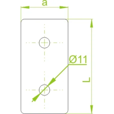 C-profile connector, LCP1