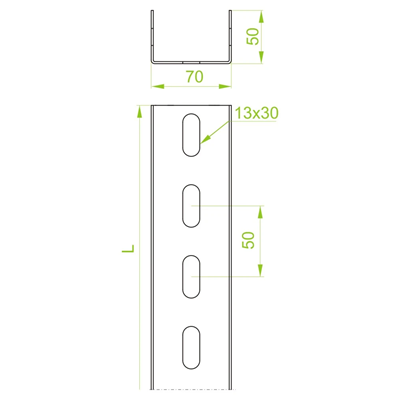 C-profile, CT70H50/6
