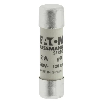 C10G2 Cylindrical insert 10 x 38 mm 2A GG 500V AC