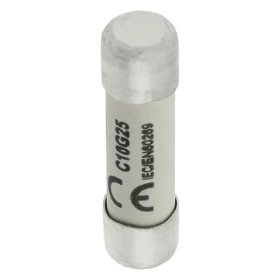 C10G25 Válcová vložka 10 x 38 mm 25A GG 400V AC
