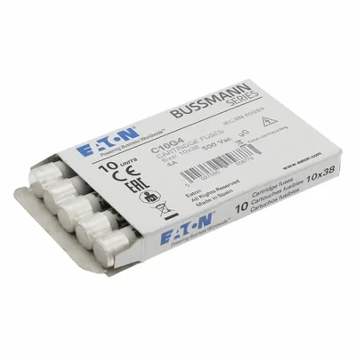 C10G4 Cylindrical insert 10 x 38 mm 4A GG 500V AC