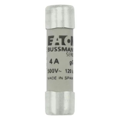 C10G4 Válcová vložka 10 x 38 mm 4A GG 500V AC