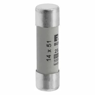 C14G25 Válcová vložka 14 x 51 mm 25A GG 500V AC