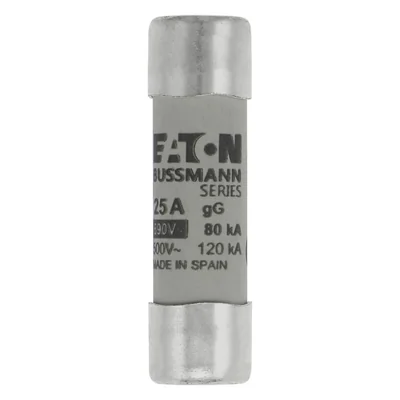 C14G25 Wkładka cylindryczna 14 x 51 mm 25A GG 500V AC