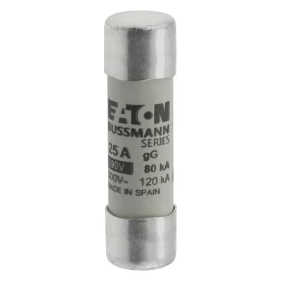 C14G25 Zylindrischer Einsatz 14 x 51 mm 25A GG 500V AC