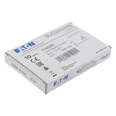 C14G50 Cylindrical insert 14 x 51 mm 50A GG 400V AC