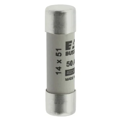 C14G50 Zylindrischer Einsatz 14 x 51 mm 50A GG 400V AC