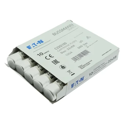 C22G100 Cylindrical insert 22 x 58 mm 100A GG 500V AC