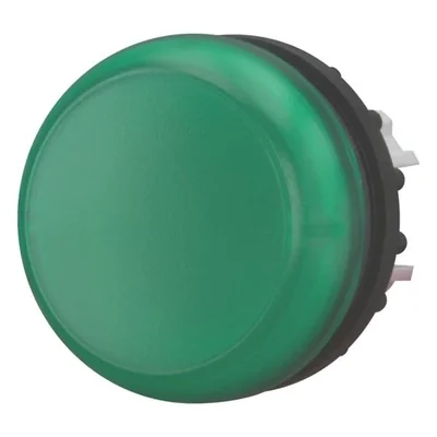 Cabezal de lámpara de señalización plano, verde, M22-L-G