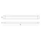 CABINET LINEAR LED MODULE SMD 3.3W 12V 300mm WW point touch