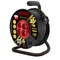 Cable alargador carrete HARD 4 tomas c/u 30m H05RR-F 3x2.5 negro