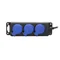 Cable alargador de taller antisalpicaduras 3 tomas 3x1,5mm2 IP44 5m
