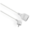 Cable alargador ECONIMIC 1 G/U H05VV-F 3x1,5mm2 blanco