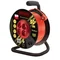 Cable alargador enrollable 4 tomas con/salida 50m OMY 3x1,5 naranja