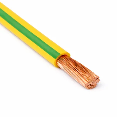 Câble BitOne H07V-K 1x6mm2 GN/YL 450/750V