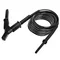 Câble blindé noir de 20 m, 15 kV, CAT IV 1000 V avec pince crocodile