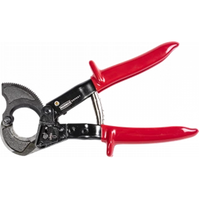 Cable cutter with ratchet mechanism 250mm max 32mm Cr-Mo