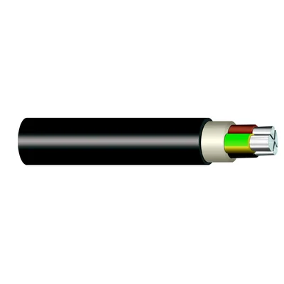 Câble d'alimentation NAYY-J 4x70 SE avec âme en aluminium et isolation en PVC