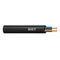 Câble d'alimentation YKY 0,6/1 kV 2x1,5 avec conducteur en cuivre et isolation PVC