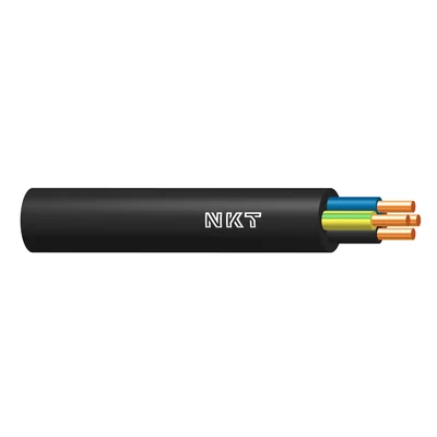 Câble d'alimentation YKY 4x2,5 NYY-J 0,6/1kV