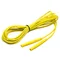 Cable de 5 m terminado con conectores banana amarillos.