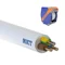 Cable de alimentación YDYżo 450/750 3x1.5 blanco, para instalación, multipolar con aislamiento de PVC.