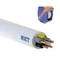 Cable de alimentación YDYżo 450/750 5x1.5 blanco, para instalación, multipolar con aislamiento de PVC.