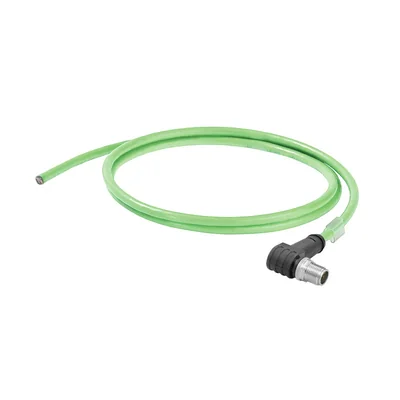 Cable de conexión industrial IE-C6EL8UG0100XCAXXX-E, número de pieza 2455130100