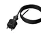 Cable de conexión PP-40H/3M/3X1/H05RR con conector recto IP44; 3x1.0; H05RR; 3 m; negro
