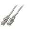 Cable de conexión RJ45 U/UTP cat. 6 LSZH CCA gris 7,5 m