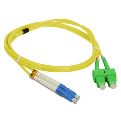 Cable de conexión SM SC/APC-LC dúplex 9/125 2,0 m ALANTEC