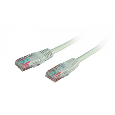 Cable de conexión UTP, PVC categoría 5E, longitud 2 m, color gris