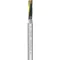 Cable de control flexible doble blindaje libre de halógenos con conductores numerados 2x2x0,5mm² 300/500V gris