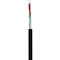 Câble de données BiTsound LP0214 DMX 512/1990 110 ohms OFC 1x(2x0,25) flexible à paire unique pour la transmission de signaux numériques