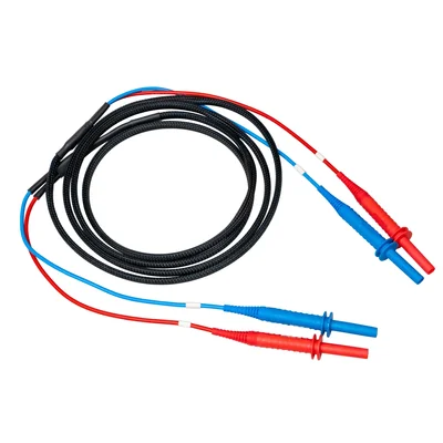 Cable de dos núcleos de 3 m (10/25 A) U1/I1 CAT IV