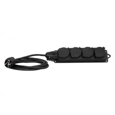 Cable de extensión 4x230V OW (H05RR-F) 3x2,5 - 3m IP44