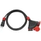 Cable de extensión para construcción PS-X3/54/10M/3X1.5/H05RR-F, 3 tomas; IP54; 16A; H05RR-F; 3x1.5; 10m; negro-rojo