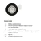 Cable de fibra óptica universal OM2 50/125 U-DQ(ZN)BH, 24G Dca