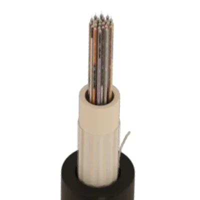 Cable de fibra óptica universal OM3 50/125 U-DQ(ZN)BH, 24G Dca