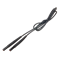 Cable de prueba negro de 1,2 m
