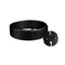Câble de raccordement avec fiche droite IP20 2x1,5 H05RR 5m noir