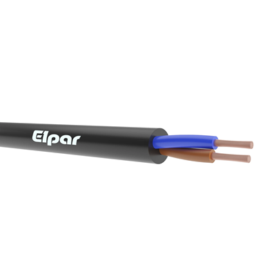 Cable de taller H05RR-F (OW) 2x1 Negro