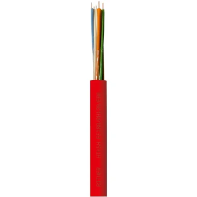 Cable de telecomunicaciones HTKSH FE180/PH120/E90 de 2x2x0,8 mm, ignífugo y libre de halógenos.