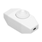 Cable dimmer max 80W white