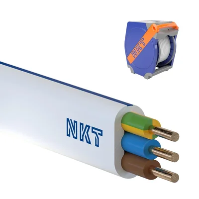 Câble d'installation YDYp 3x1,5 Ż 750V QADDY PLUS 650m