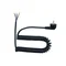 Cable espiral - conector en ángulo 05VVH8-F - 3x1,5mm2 - 5m - negro IP20