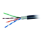 Cable exterior EmiterNet, PE gelificado FTP (F/UTP) cat.5e