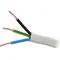Câble fixe YDYp 3x1.5 750V blanc HD308
