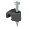 Cable fixing clip 10MM BLACK